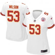 Women's Nike Kansas City Chiefs #53 Ramik Wilson Game White NFL Jersey