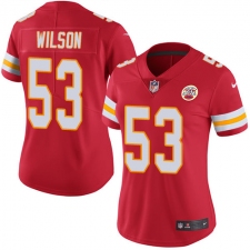 Women's Nike Kansas City Chiefs #53 Ramik Wilson Red Team Color Vapor Untouchable Limited Player NFL Jersey
