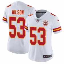 Women's Nike Kansas City Chiefs #53 Ramik Wilson White Vapor Untouchable Elite Player NFL Jersey