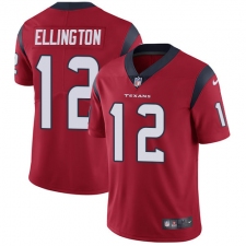 Youth Nike Houston Texans #12 Bruce Ellington Red Alternate Vapor Untouchable Elite Player NFL Jersey