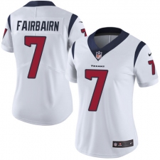 Women's Nike Houston Texans #7 Ka'imi Fairbairn White Vapor Untouchable Limited Player NFL Jersey