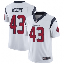 Youth Nike Houston Texans #43 Corey Moore White Vapor Untouchable Limited Player NFL Jersey