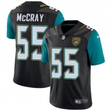 Youth Nike Jacksonville Jaguars #55 Lerentee McCray Black Alternate Vapor Untouchable Limited Player NFL Jersey