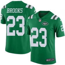 Youth Nike New York Jets #23 Terrence Brooks Limited Green Rush Vapor Untouchable NFL Jersey