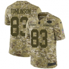 Youth Nike New York Jets #83 Eric Tomlinson Limited Camo 2018 Salute to Service NFL Jersey