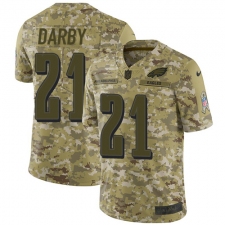 Men's Nike Philadelphia Eagles #21 Ronald Darby Limited Camo 2018 Salute to Service NFL Jersey