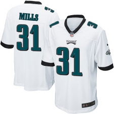 Men's Nike Philadelphia Eagles #31 Jalen Mills Game White NFL Jersey