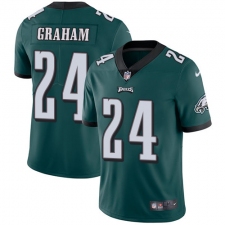 Youth Nike Philadelphia Eagles #24 Corey Graham Midnight Green Team Color Vapor Untouchable Limited Player NFL Jersey