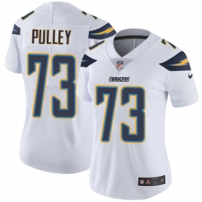 Women's Nike Los Angeles Chargers #73 Spencer Pulley White Vapor Untouchable Elite Player NFL Jersey