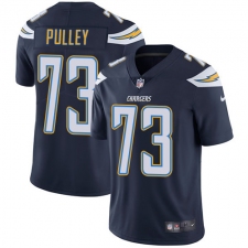 Youth Nike Los Angeles Chargers #73 Spencer Pulley Navy Blue Team Color Vapor Untouchable Elite Player NFL Jersey
