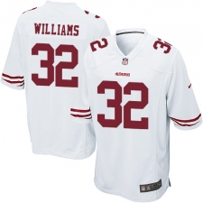 Men's Nike San Francisco 49ers #32 Joe Williams Game White NFL Jersey