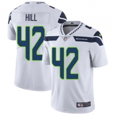 Youth Nike Seattle Seahawks #42 Delano Hill White Vapor Untouchable Elite Player NFL Jersey