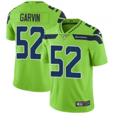 Youth Nike Seattle Seahawks #52 Terence Garvin Limited Green Rush Vapor Untouchable NFL Jersey