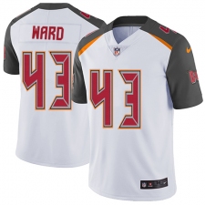 Youth Nike Tampa Bay Buccaneers #43 T.J. Ward White Vapor Untouchable Elite Player NFL Jersey