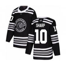 Youth Chicago Blackhawks #10 Patrick Sharp Authentic Black Alternate Hockey Jersey
