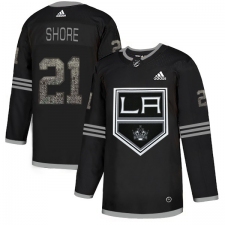 Men's Adidas Los Angeles Kings #21 Nick Shore Black Authentic Classic Stitched NHL Jersey
