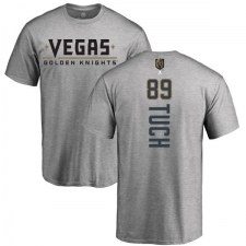 NHL Adidas Vegas Golden Knights #89 Alex Tuch Gray Backer T-Shirt
