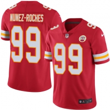 Youth Nike Kansas City Chiefs #99 Rakeem Nunez-Roches Red Team Color Vapor Untouchable Limited Player NFL Jersey