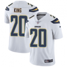 Youth Nike Los Angeles Chargers #20 Desmond King White Vapor Untouchable Limited Player NFL Jersey
