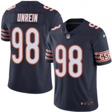 Men's Nike Chicago Bears #98 Mitch Unrein Navy Blue Team Color Vapor Untouchable Limited Player NFL Jersey