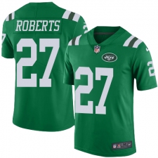 Youth Nike New York Jets #27 Darryl Roberts Limited Green Rush Vapor Untouchable NFL Jersey