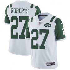Youth Nike New York Jets #27 Darryl Roberts White Vapor Untouchable Elite Player NFL Jersey