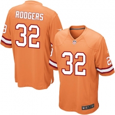 Youth Nike Tampa Bay Buccaneers #32 Jacquizz Rodgers Elite Orange Glaze Alternate NFL Jersey