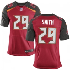 Men's Nike Tampa Bay Buccaneers #29 Ryan Smith Elite Red Team Color NFL Jersey