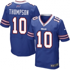 Men's Nike Buffalo Bills #10 Deonte Thompson Elite Royal Blue Team Color NFL Jersey