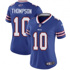 Women's Nike Buffalo Bills #10 Deonte Thompson Royal Blue Team Color Vapor Untouchable Limited Player NFL Jersey