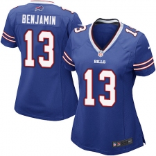 Women's Nike Buffalo Bills #13 Kelvin Benjamin Game Royal Blue Team Color NFL Jersey