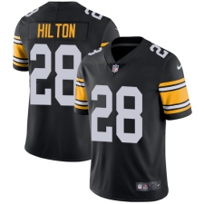 Youth Nike Pittsburgh Steelers #28 Mike Hilton Black Alternate Vapor Untouchable Limited Player NFL Jersey