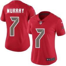 Women's Nike Tampa Bay Buccaneers #7 Patrick Murray Limited Red Rush Vapor Untouchable NFL Jersey
