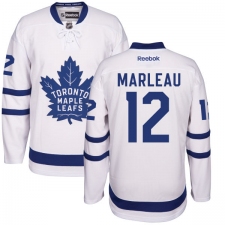 Men's Reebok Toronto Maple Leafs #12 Patrick Marleau Authentic White Away NHL Jersey