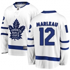 Men's Toronto Maple Leafs #12 Patrick Marleau Fanatics Branded White Away Breakaway NHL Jersey