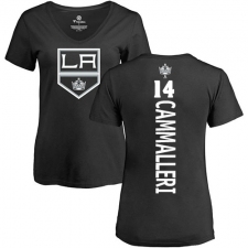 NHL Women's Adidas Los Angeles Kings #14 Mike Cammalleri Black Backer T-Shirt