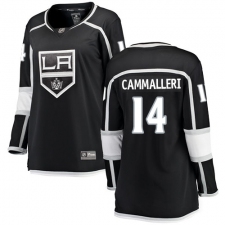 Women's Los Angeles Kings #14 Mike Cammalleri Authentic Black Home Fanatics Branded Breakaway NHL Jersey