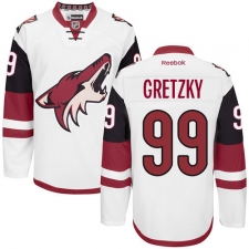 Youth Reebok Arizona Coyotes #99 Wayne Gretzky Authentic White Away NHL Jersey