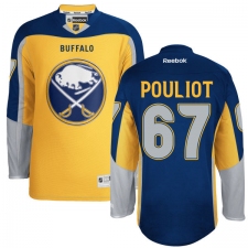 Youth Reebok Buffalo Sabres #67 Benoit Pouliot Authentic Gold Third NHL Jersey