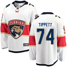 Youth Florida Panthers #74 Owen Tippett Fanatics Branded White Away Breakaway NHL Jersey