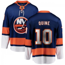 Men's New York Islanders #10 Alan Quine Fanatics Branded Royal Blue Home Breakaway NHL Jersey