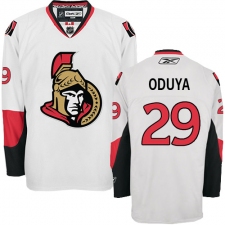 Men's Reebok Ottawa Senators #29 Johnny Oduya Authentic White Away NHL Jersey