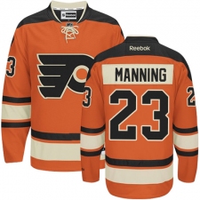 Women's Reebok Philadelphia Flyers #23 Brandon Manning Premier Orange New Third NHL Jersey