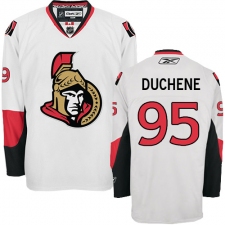 Women's Reebok Ottawa Senators #95 Matt Duchene Authentic White Away NHL Jersey