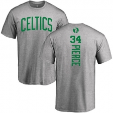 NBA Nike Boston Celtics #34 Paul Pierce Ash Backer T-Shirt
