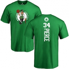 NBA Nike Boston Celtics #34 Paul Pierce Kelly Green Backer T-Shirt