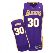 Women's Adidas Los Angeles Lakers #30 Julius Randle Authentic Purple Road NBA Jersey