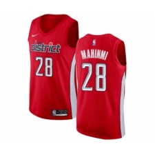 Women's Nike Washington Wizards #28 Ian Mahinmi Red Swingman Jersey - Earned Edition