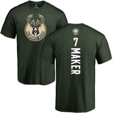 NBA Nike Milwaukee Bucks #7 Thon Maker Green Backer T-Shirt