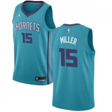 Youth Nike Jordan Charlotte Hornets #15 Percy Miller Authentic Teal NBA Jersey - Icon Edition
